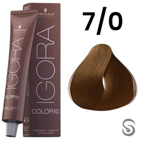Coloração Schwarzkopf Ig Color10 7-0 60ml