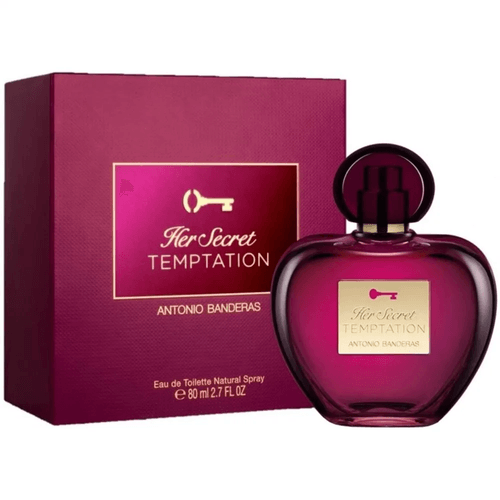 Her Secret Temptation Antonio Banderas Eau de Toilette 80ml Her Secret Temptation Antonio Banderas Eau de Toilette 80ml