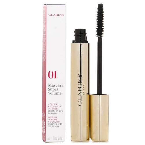 Clarins Mascara Supra Volume 8 ml - 01 Intense Black Clarins Mascara Supra Volume 8 ml - 01 Intense Black