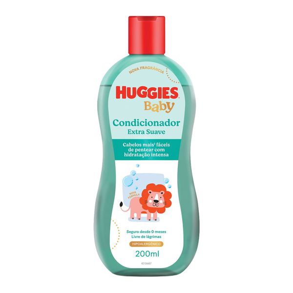 Condicionador Huggies Extra Suave para bebê 200ml