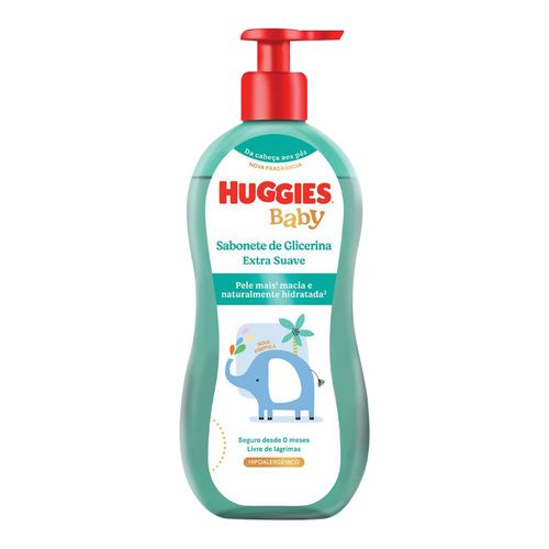 Sabonete Líquido Huggies Extra Suave Para Bebê 200Ml