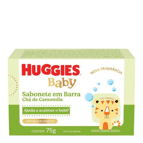 Sabonete Em Barra Huggies Hora De Sonhar Para Bebê 75G