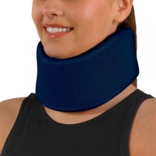 Colar Cervical Espuma c/ Reforço Interno Azul Tam G SalvaPé Colar Cervical Espuma c/ Reforço Interno Azul Tam G SalvaPé