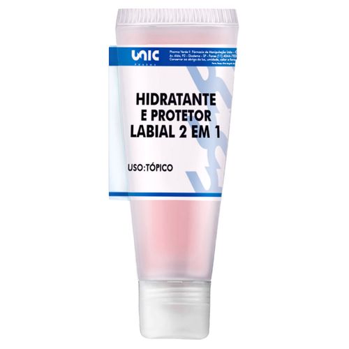 2 Em 1 Protetor E Hidratante Labial - 15Gr Rosa 2 Em 1 Protetor E Hidratante Labial - 15Gr Rosa