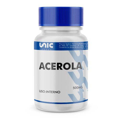 Acerola 500Mg - 60 Cápsulas 60 Cápsulas