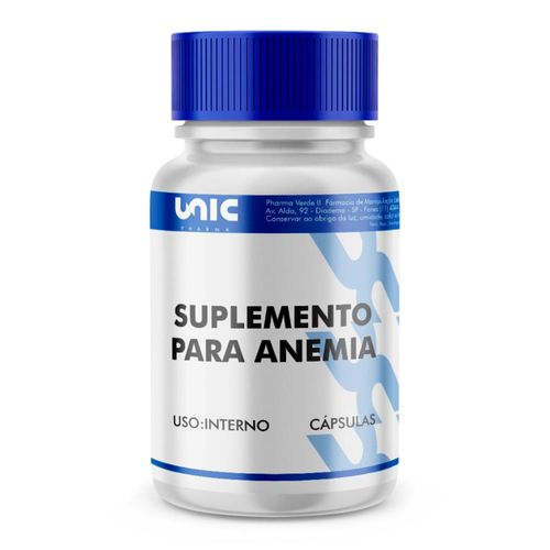 Suplemento Para Anemia - 30 Cápsulas Suplemento Para Anemia - 30 Cápsulas