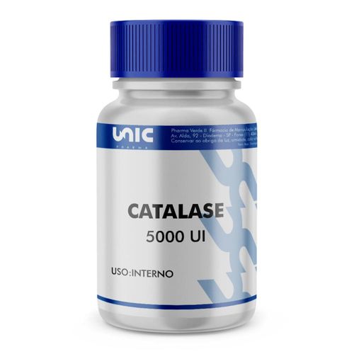 Catalase 5000 Ui - 60 Cápsulas Catalase 5000 Ui - 60 Cápsulas