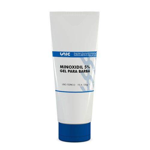 Minoxidil 5% em gel para barba 120g Minoxidil 5% em gel para barba 120g
