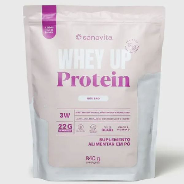 Whey Up Protein 3W Neutro Sanavita 840g