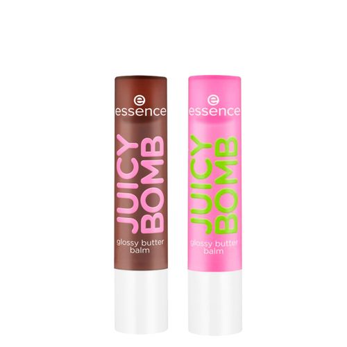 Kit Essence Balm Labial Juicy Bomb Glossy Butter 05 Choco-Lot To Handle + 03 Time To Pitaya Kit Kit Essence Balm Labial Juicy Bomb Glossy Butter 05 Choco-Lot To Handle + 03 Time To Pitaya Kit