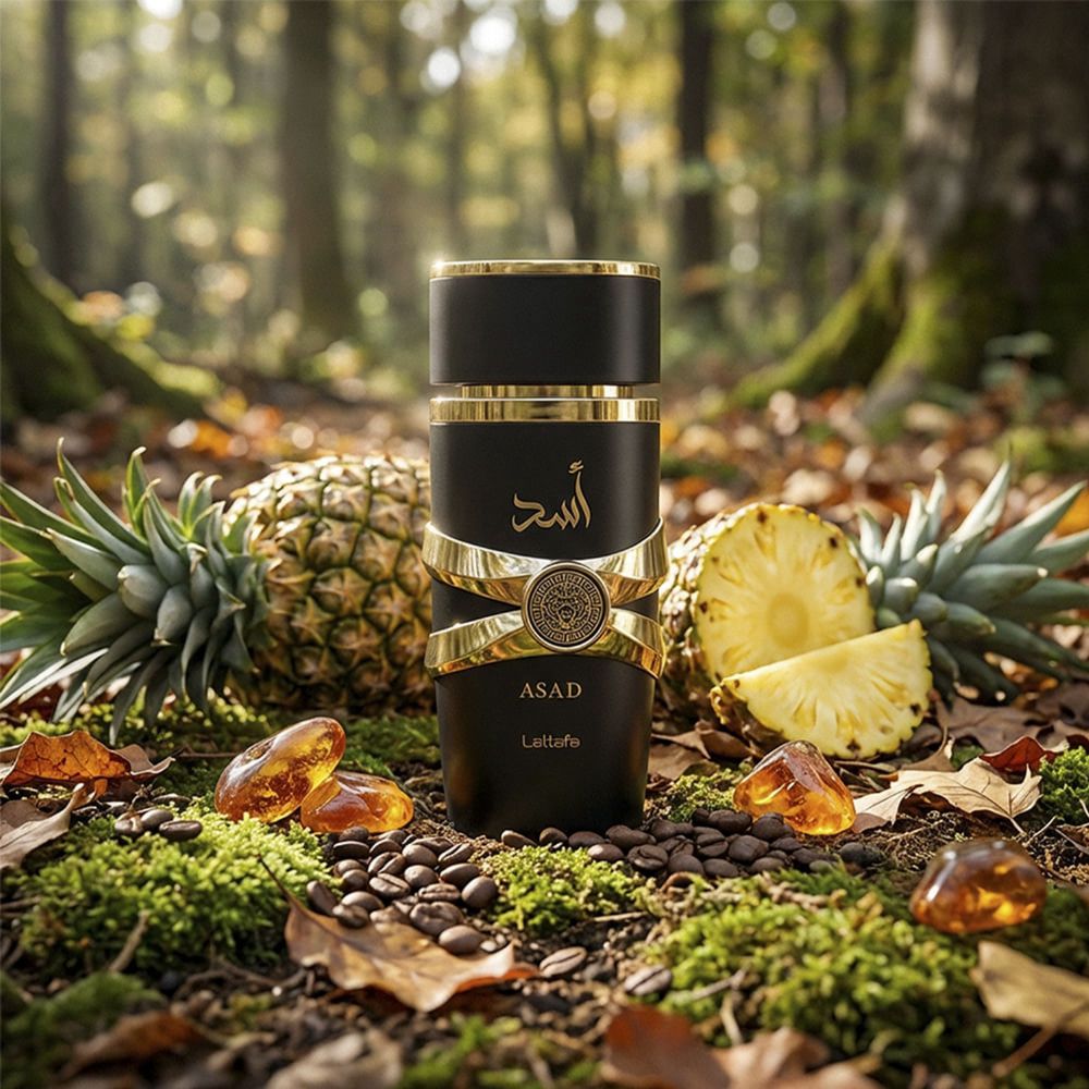 Lattafa Asad Eau de Parfum - Perfume Masculino 100ml - Drogaria