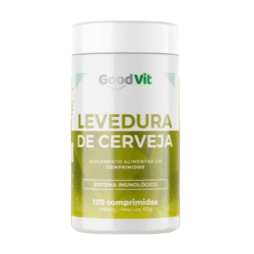 Levedura de Cerveja C/120 Comprimidos - Good Vit Levedura de Cerveja C/120 Comprimidos - Good Vit
