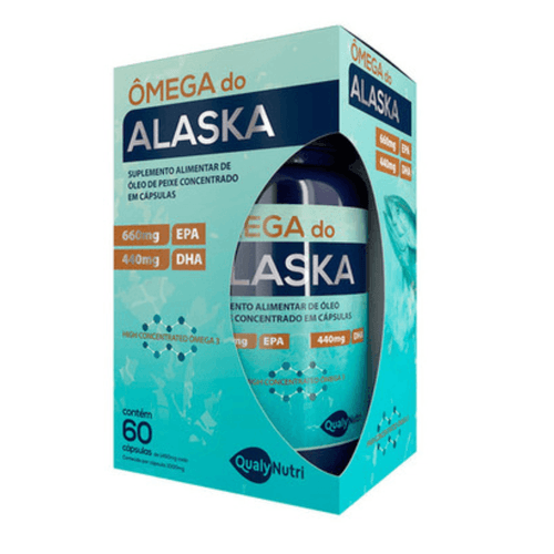Ômega do Alaska 660mg EPA 440mg DHA C/60 Cápsulas Ômega do Alaska 660mg EPA 440mg DHA C/60 Cápsulas