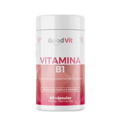 Vitamina B1 C/60 Cápsulas - Good Vit Vitamina B1 C/60 Cápsulas - Good Vit