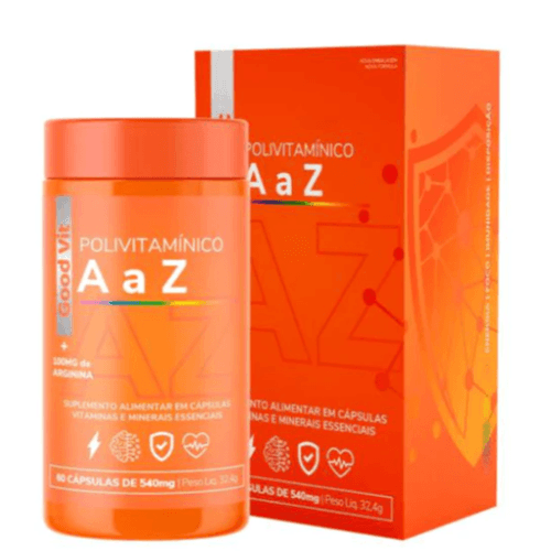 Vitamina A a Z 540mg C/60 Cápsulas - Good Vit Vitamina A a Z 540mg C/60 Cápsulas - Good Vit
