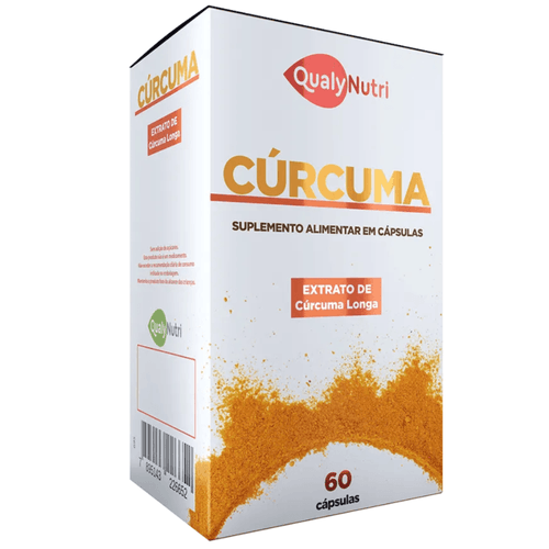 Cúrcuma Longa Suplemento 500mg 60 Cápsulas Qualy Nutri Cúrcuma Longa Suplemento 500mg 60 Cápsulas Qualy Nutri