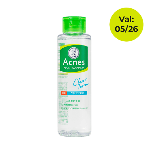Loção adstringente para pele com acne Mentholatum Acnes Clear Lotion 180ml Loção adstringente para pele com acne Mentholatum Acnes Clear Lotion 180ml