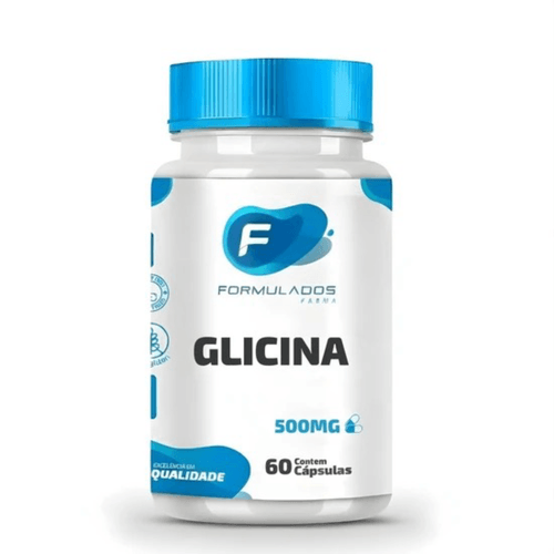 Glicina 500mg 60 Cápsulas