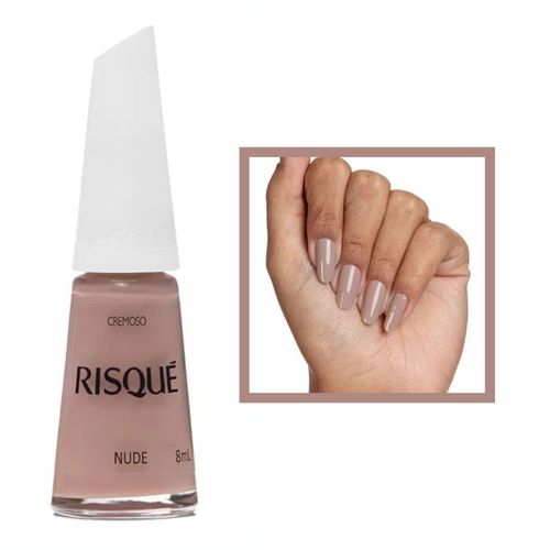 Risque Esmalte Cremoso Cor: Nude Risque Esmalte Cremoso Cor: Nude