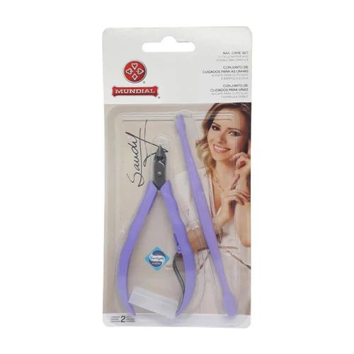 Mundial - Alicate Sandy Para Cuticula e Espatula Dupla 756-S Mundial - Alicate Sandy Para Cuticula e Espatula Dupla 756-S