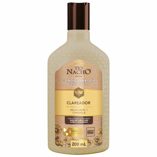 Kit com 3 Unidades de Tio Nacho Condicionador Clareador 200ml