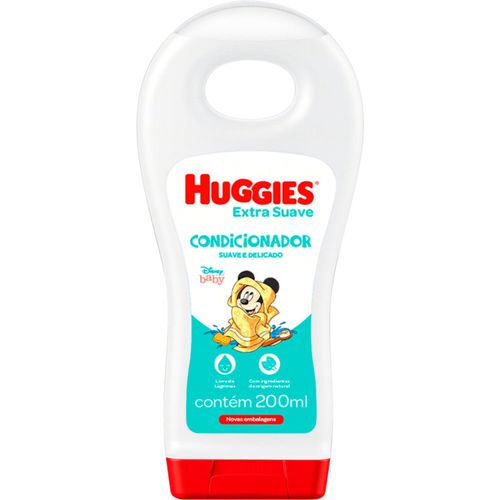 Kit com 3 Unidades de Condicionador Huggies Extra Suave 200ml