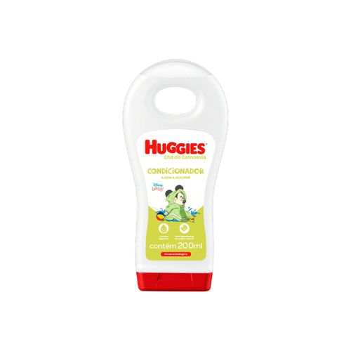 Kit com 3 Unidades de Condicionador Infantil Huggies Chá de Camomila 200ml Kit com 3 Unidades de Condicionador Infantil Huggies Chá de Camomila 200ml