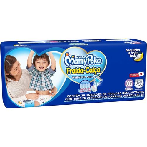 Fralda Calça Mamypoko Xg Com 26 Unidades Fralda Calça Mamypoko Xg Com 26 Unidades