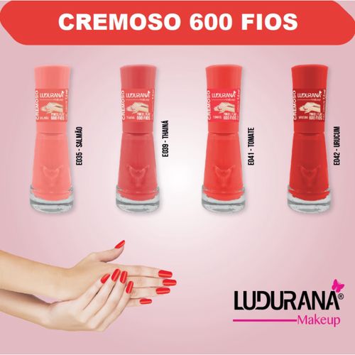Esmalte Ludurana 600 Fios 7,5ml Carbono