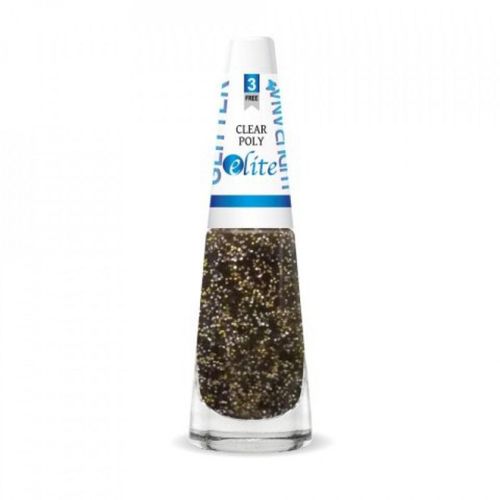 Esmalte Ludurana Glitter Clear Poly 8ml