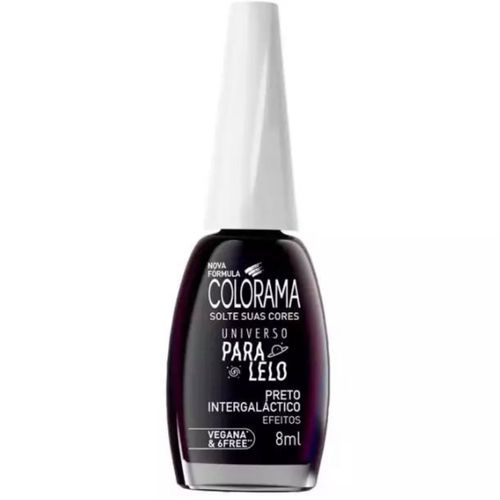 Esmalte Colorama Universo ParaLelo Preto Intergaláctico Esmalte Colorama Universo ParaLelo Preto Intergaláctico