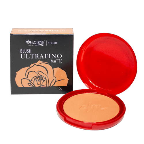 Blush Ultrafino Matte S/Espelho Cor: 052 Max Love Blush Ultrafino Matte S/Espelho Cor: 052 Max Love