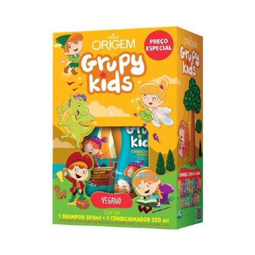 Gkids Kit Shampoo + Condicionador Xo Embaraço 500ml+250M Gkids Kit Shampoo + Condicionador Xo Embaraço 500ml+250M
