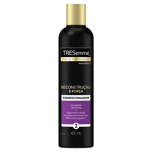 Condicionador TRESemmé Reconstrução e Força 400ml Condicionador TRESemmé Reconstrução e Força 400ml