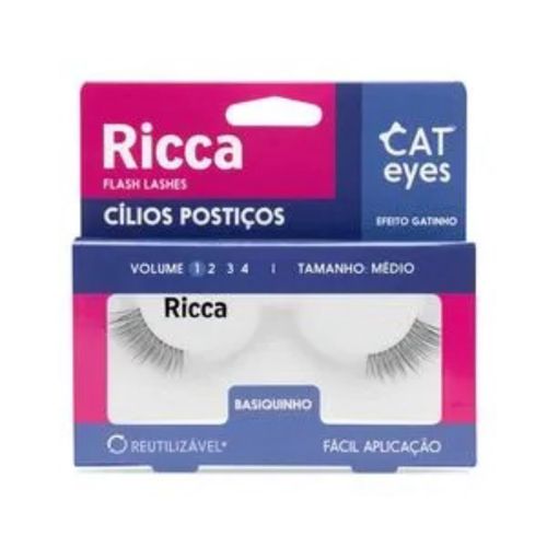 Cílios Ricca Cat Eyes Basiquinho Cílios Ricca Cat Eyes Basiquinho