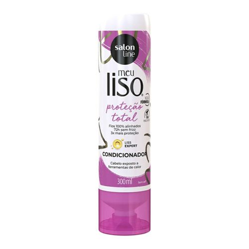 Condicionador Salon Line Meu Liso 300ml Proteção Total