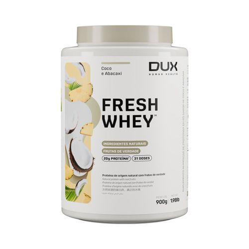 FRESHWHEY™ COCO E ABACAXI - POTE 900 G Sabor Abacaxi e Coco Coco e Abacaxi FRESHWHEY™ COCO E ABACAXI - POTE 900 G Sabor Abacaxi e Coco Coco e Abacaxi