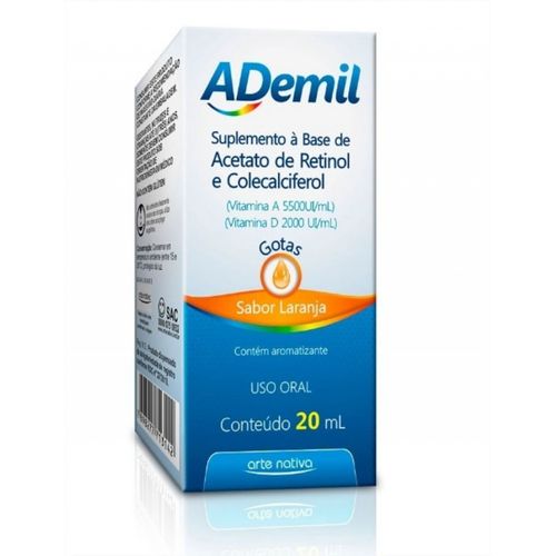 ADemil A+D Gotas 20ml - Arte Nativa ADemil A+D Gotas 20ml - Arte Nativa