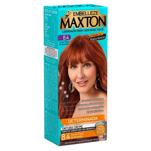 Kit Prático Maxton Louro Claro Acobreado 8.4