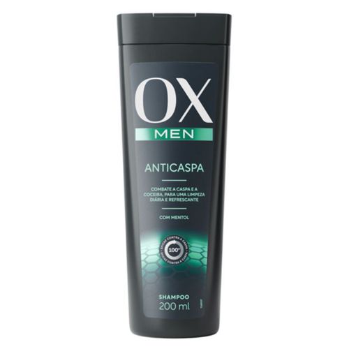 Shampoo Ox 200ml Men Anticaspa