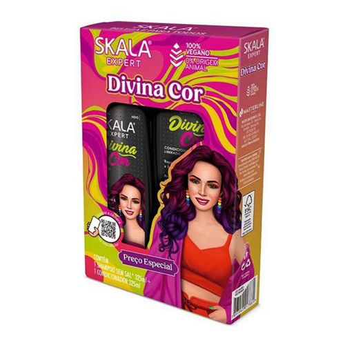 Skala Kit Shampoo + Condicionador Divina Cor Skala Kit Shampoo + Condicionador Divina Cor