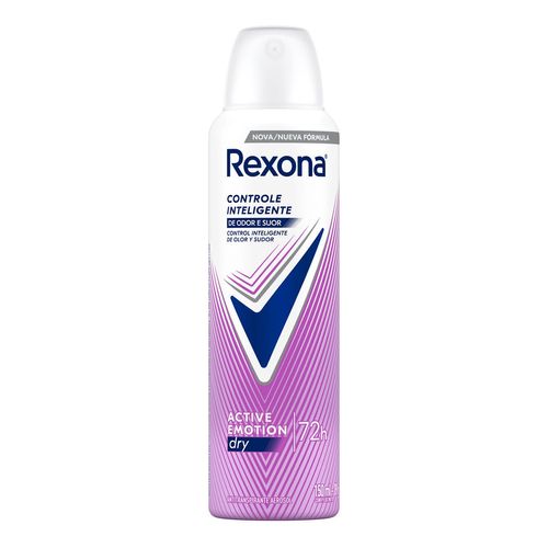Desodorante Antitranspirante Aerosol Feminino Rexona Active Emotion 72 Horas 150Ml