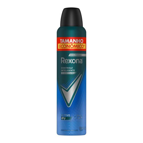 Desodorante Antitranspirante Aerossol Rexona Men Active Dry 250Ml