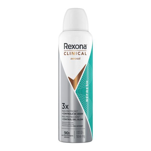 Desodorante Aerossol Rexona Clinical Refresh 150Ml