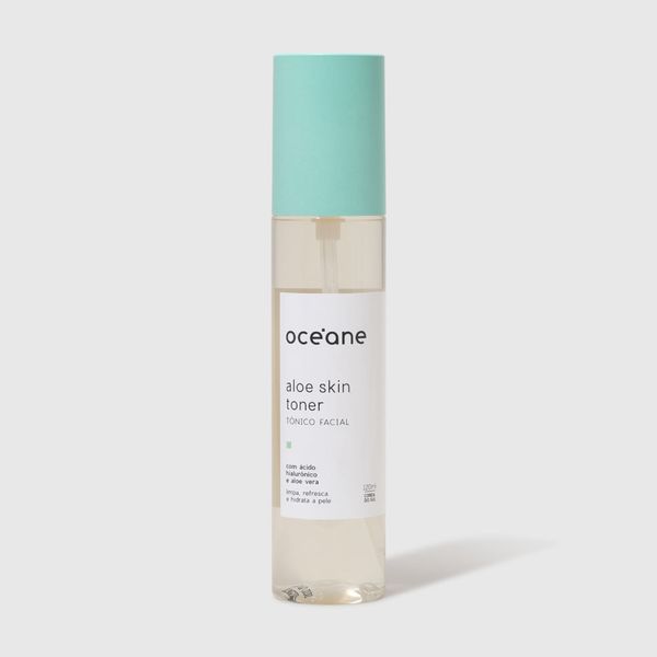 Tônico Facial com Aloe Vera - Aloe Skin Toner 120ml Sim