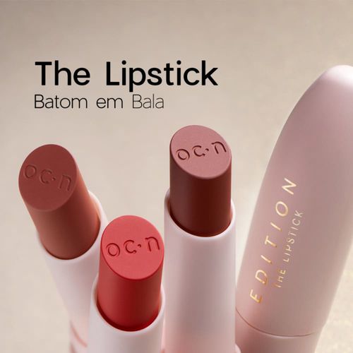 Batom Marrom Cremoso – The Lipstick Sangria Océane Edition 3,2g Não Batom Marrom Cremoso – The Lipstick Sangria Océane Edition 3,2g Não