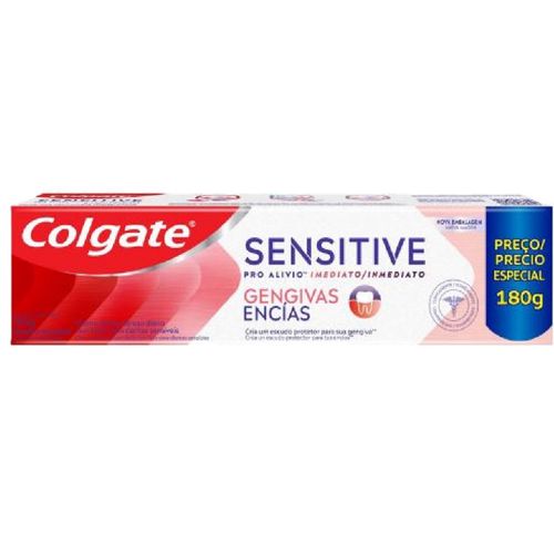 Kit com 3 Unidades de Creme Dental Colgate Sensitive Pro Alivio Gengiva 180g Kit com 3 Unidades de Creme Dental Colgate Sensitive Pro Alivio Gengiva 180g