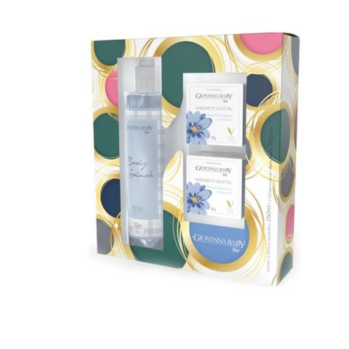 Kit Giovanna Babby Body Splash +2 Sabonetes 90g Blue Kit Giovanna Babby Body Splash +2 Sabonetes 90g Blue