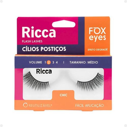 Cilios Ricca Fox Eyes Chic Cilios Ricca Fox Eyes Chic