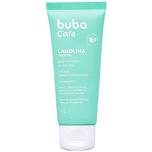 Creme de Lanolina Vegetal Buba Care para Seios - 30 gramas Creme de Lanolina Vegetal Buba Care para Seios - 30 gramas